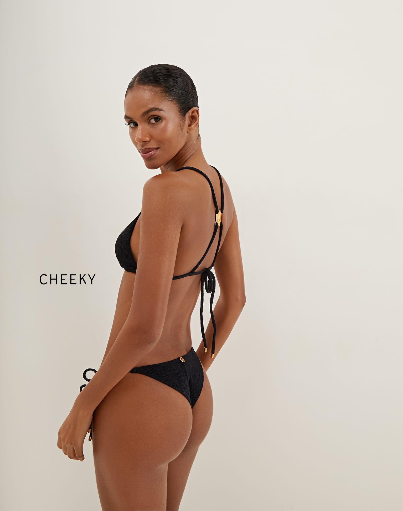 Firenze Tie Side Bottom - Black Product Image