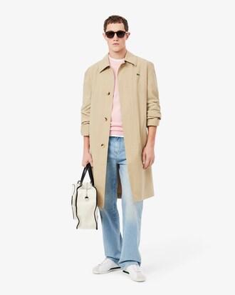 Monochrome Crew Neck Cotton Sweater Product Image