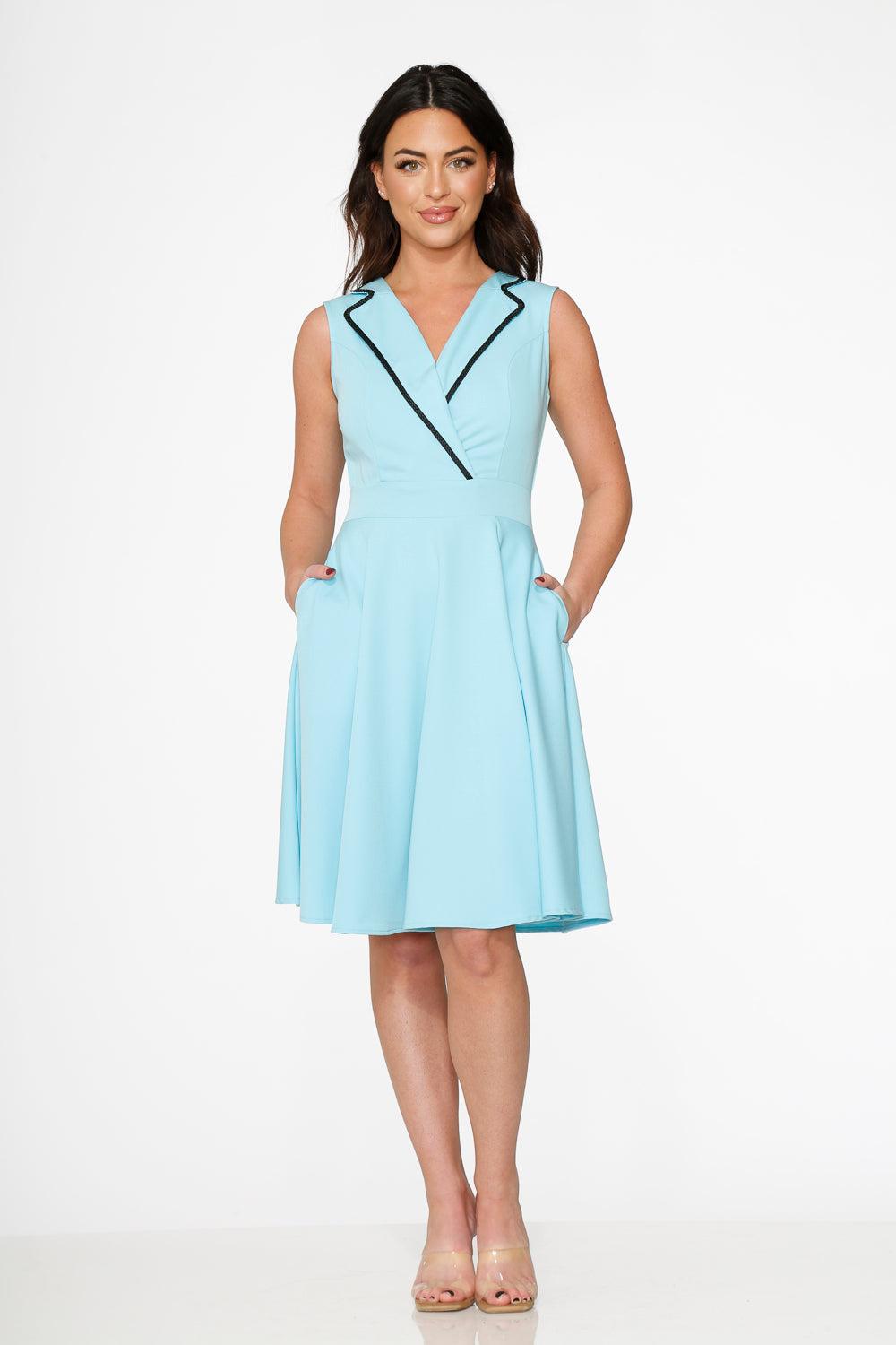 Blue Jenny Swing Dress Product Image