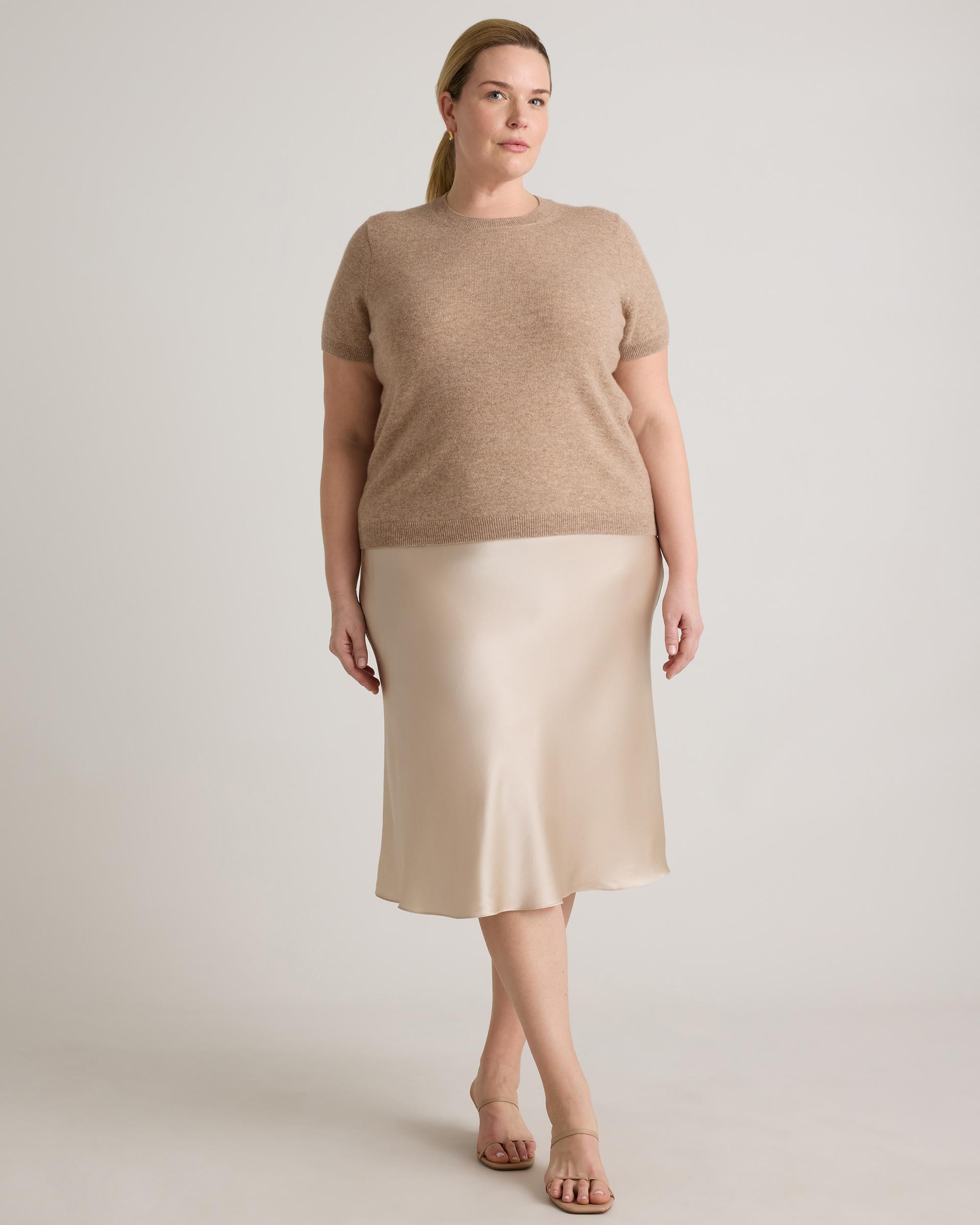Quince | Women's Mongolian Cashmere T-Shirt Product Image