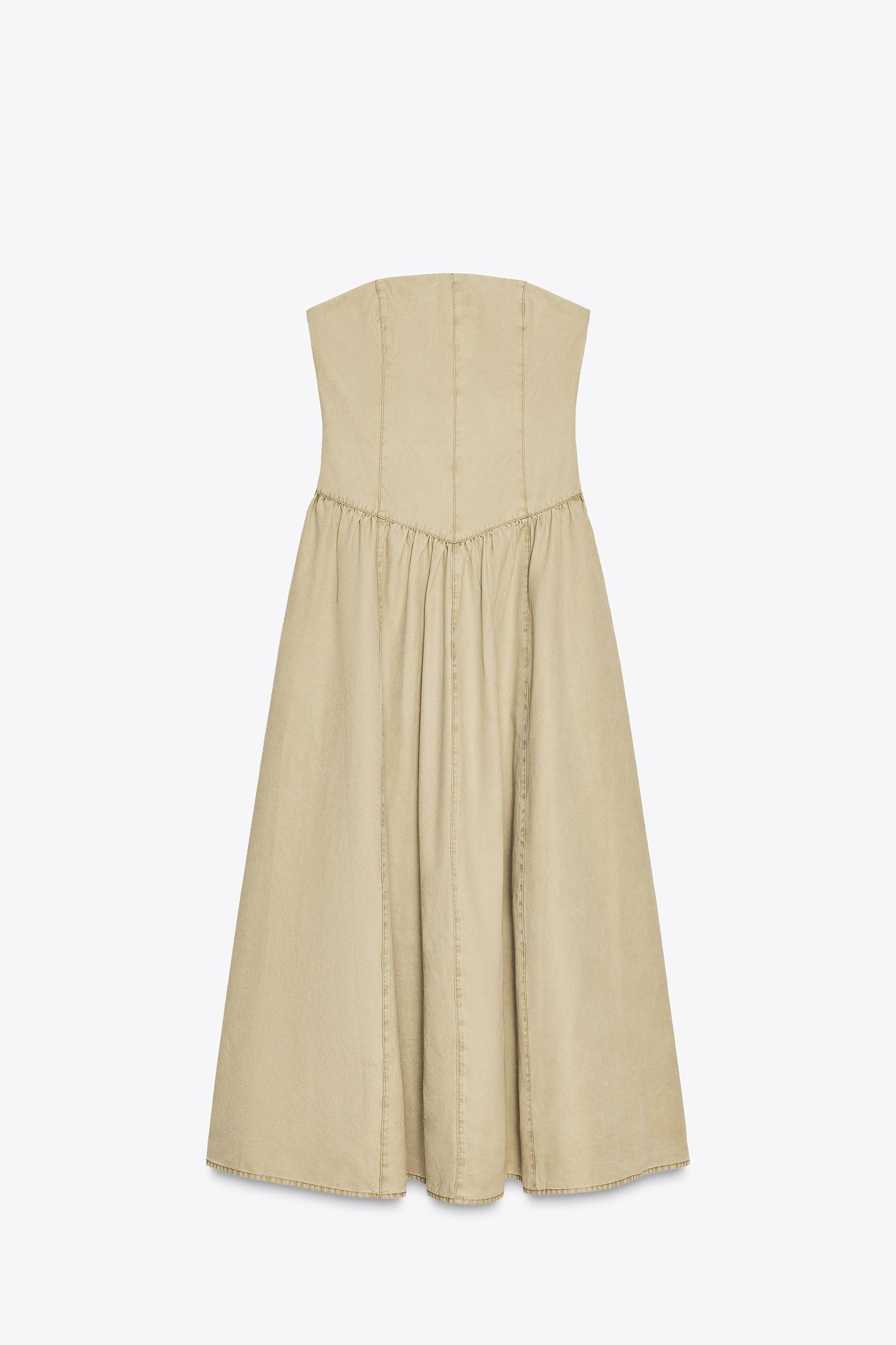 STRAPLESS DRESS Product Image