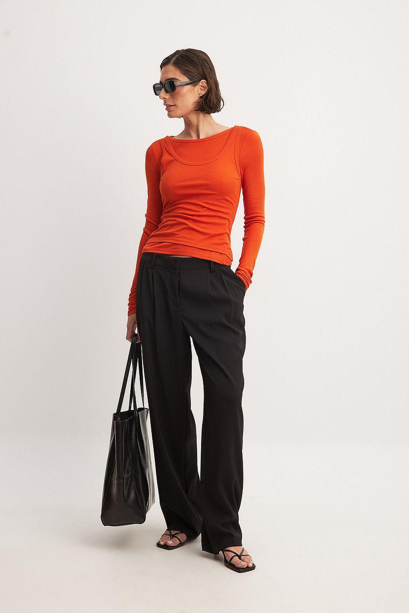 Double Tank Long Sleeve Top Product Image