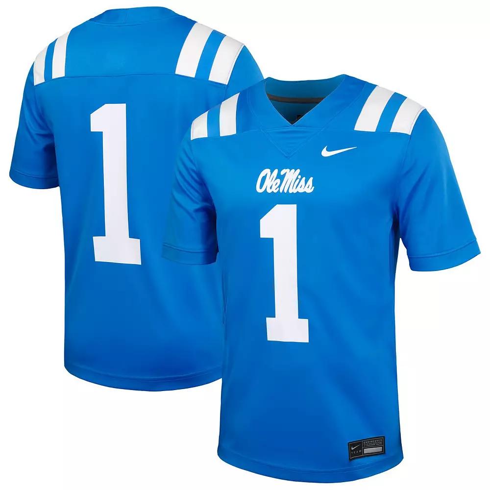 Ole Miss Nike Mens College Football Replica Jersey | P31811M335-ITB Product Image