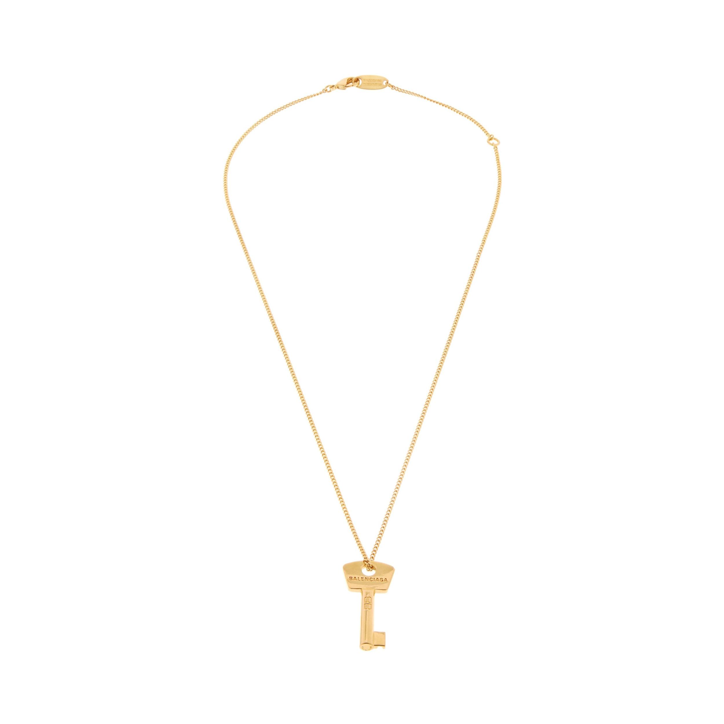 Women's Amour Key Necklace  in Gold Product Image