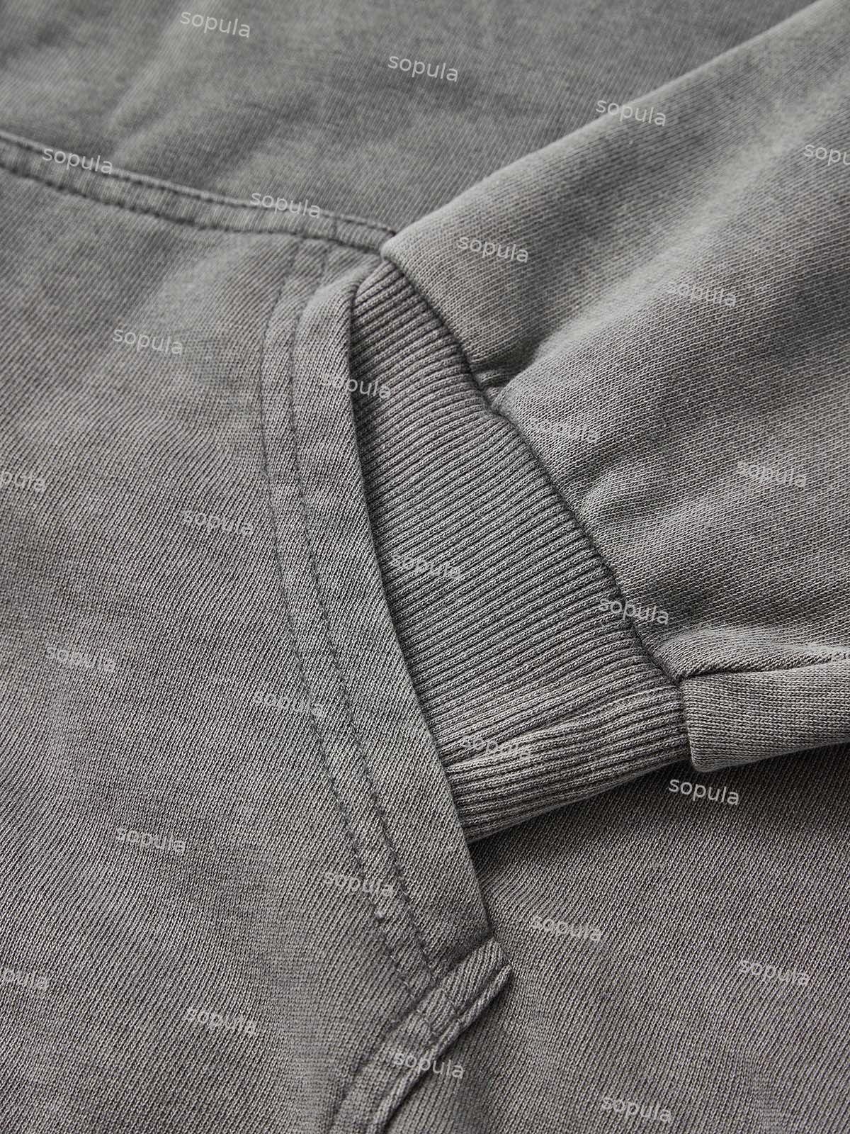 Vintage Dream of Cowboy Graphic Washed Hoodie Product Image