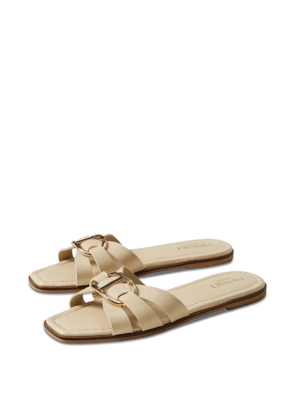 logo-buckle slides Product Image