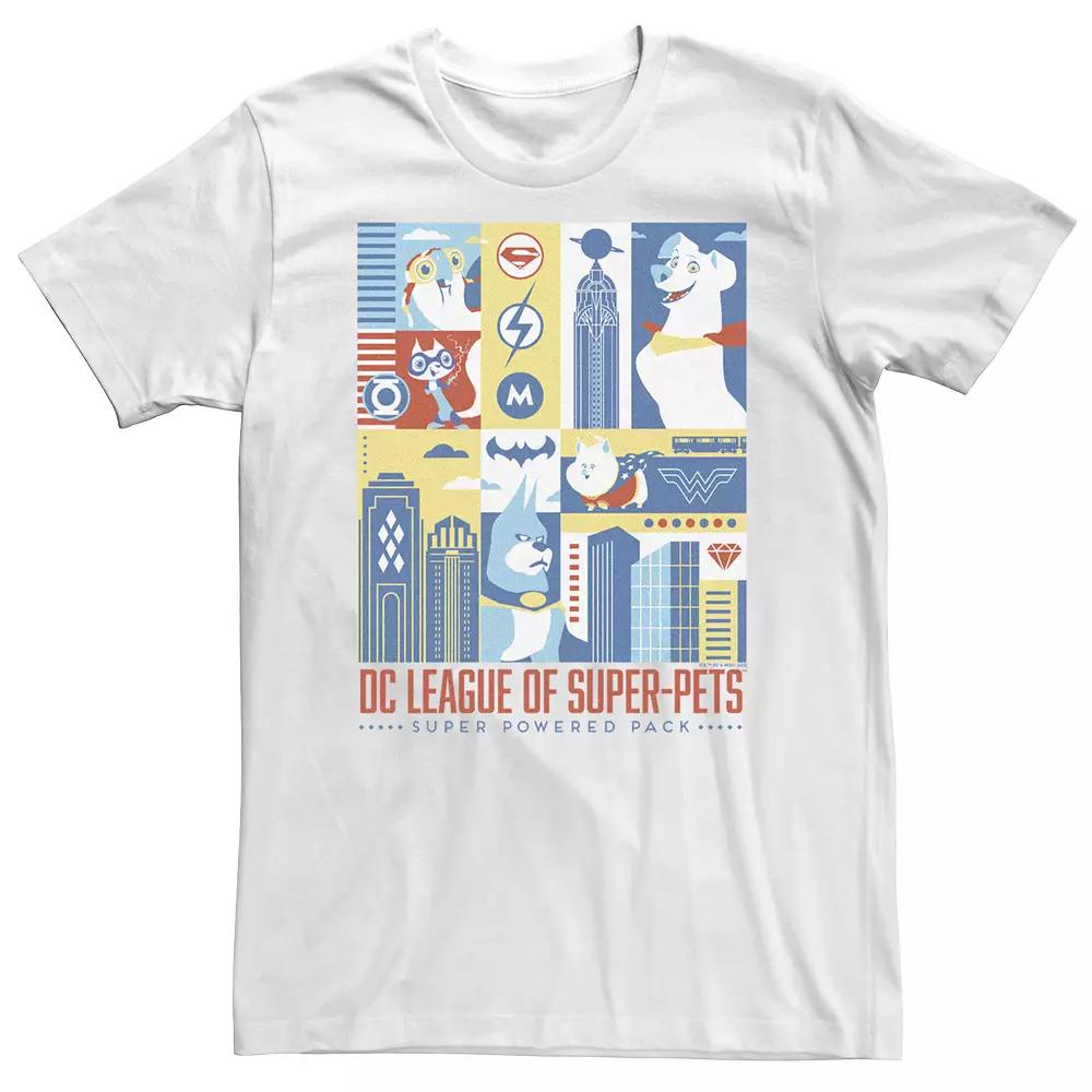 Big & Tall DC Comics Super Pets Super Powered Pack Tee, Men's,  Product Image