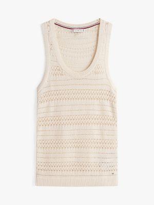 Crochet Sweater Tank Product Image