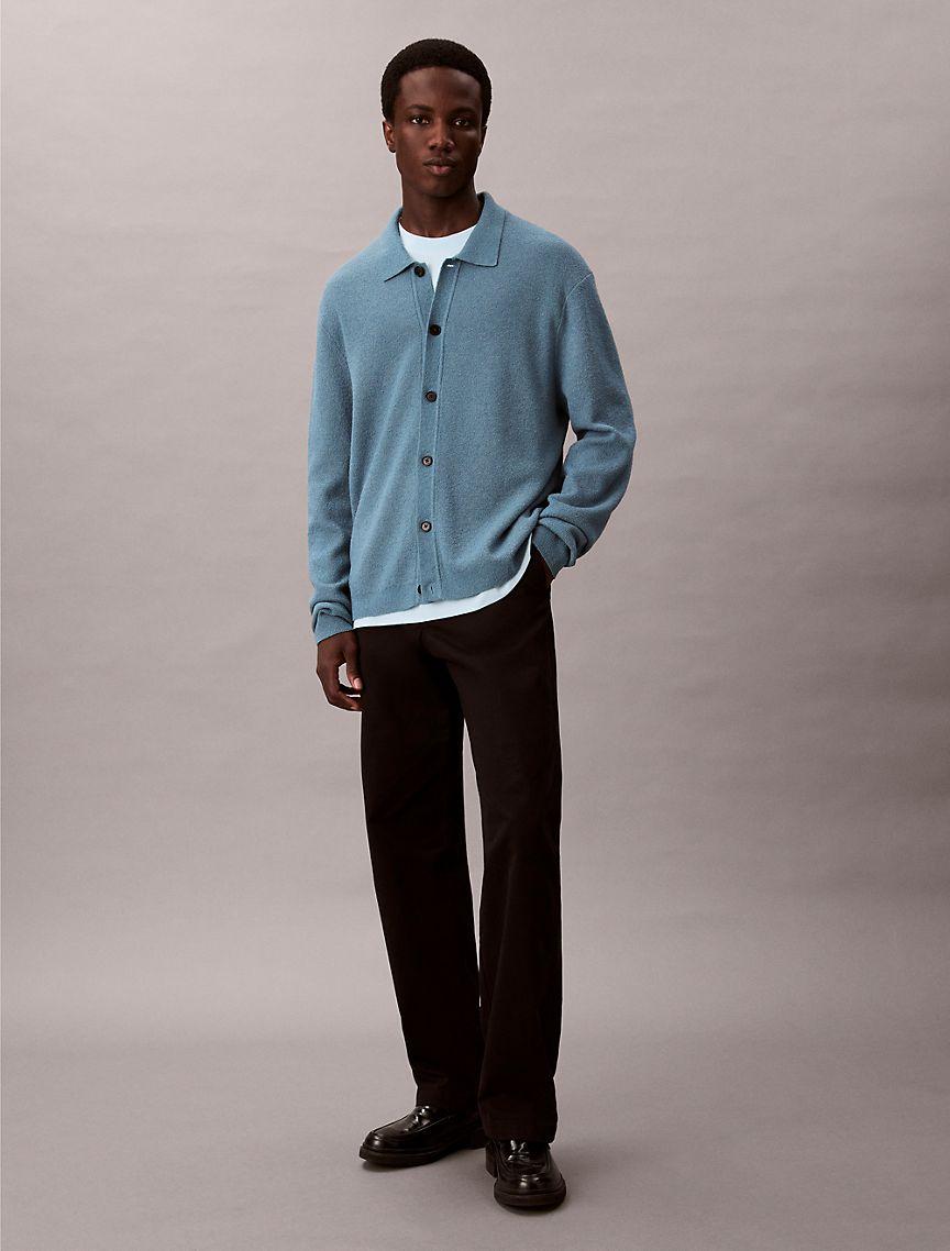 Relaxed Fit Standard Logo Terry Crewneck Sweatshirt Product Image