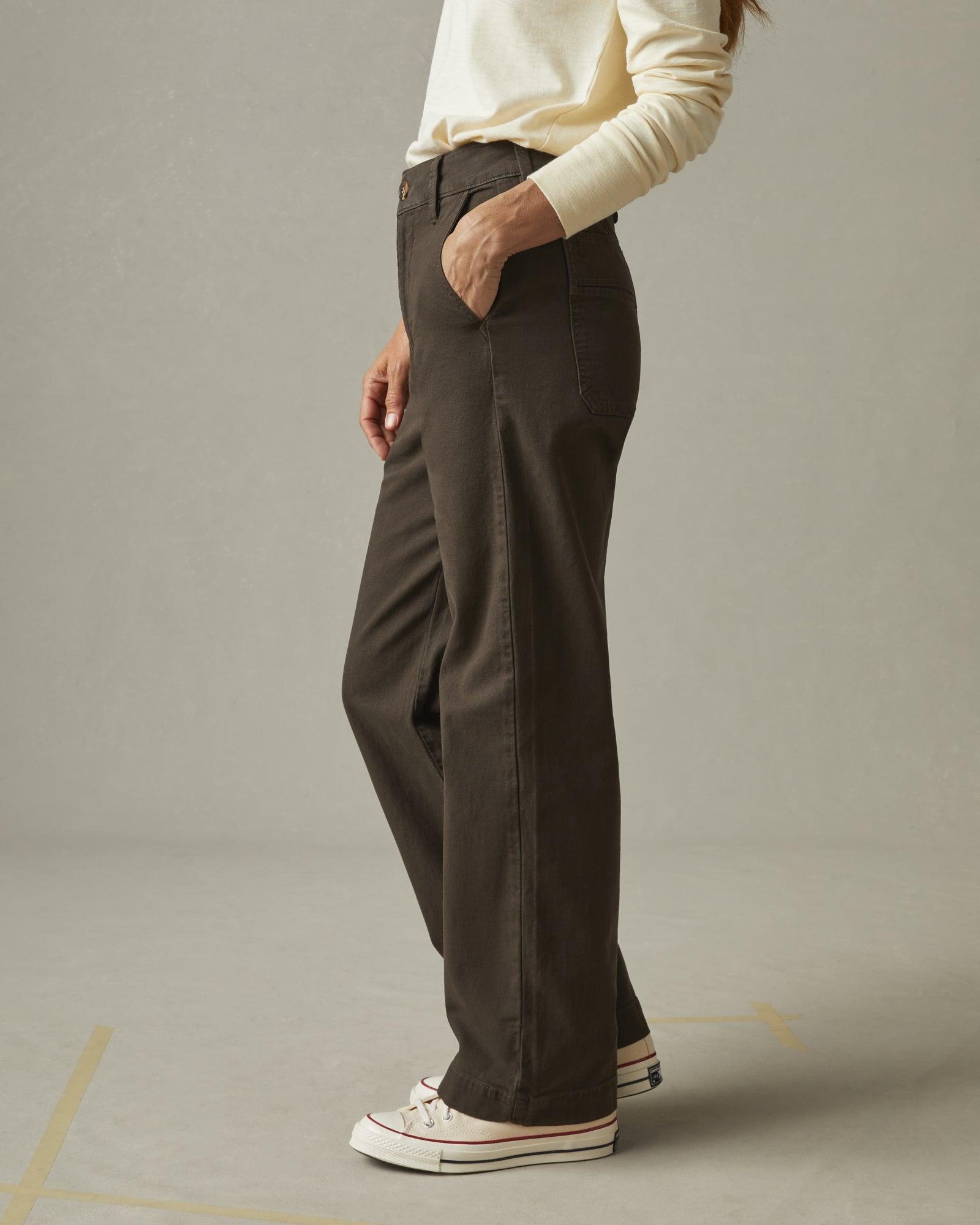 Women's Wide Leg Pant - Oak Female Product Image