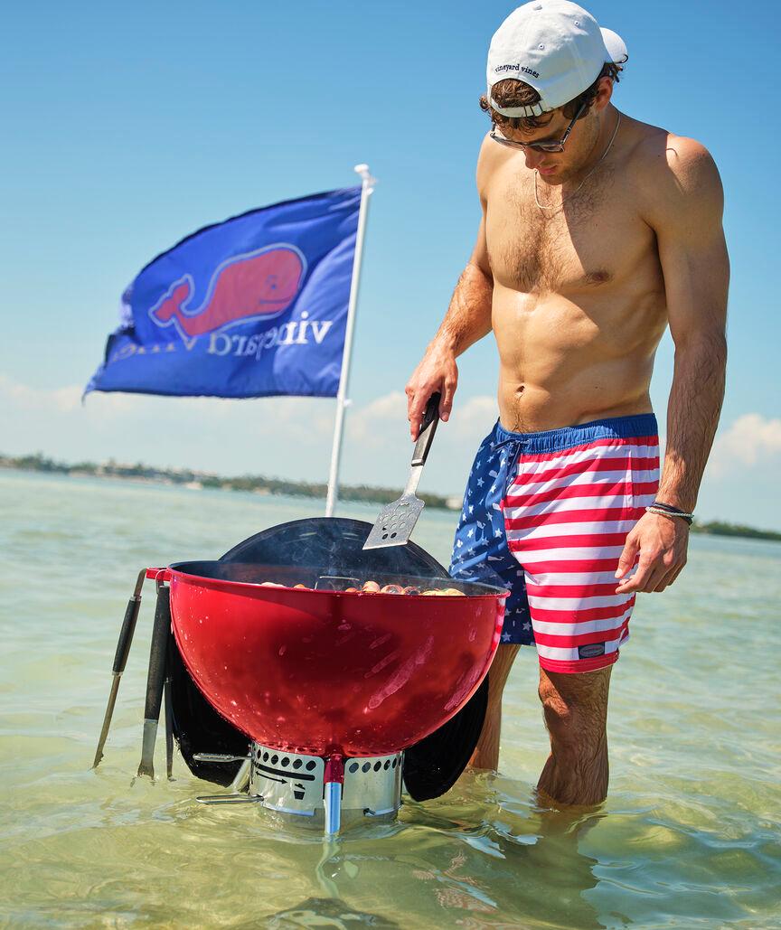 7 Inch Printed Chappy Swim Trunks Product Image