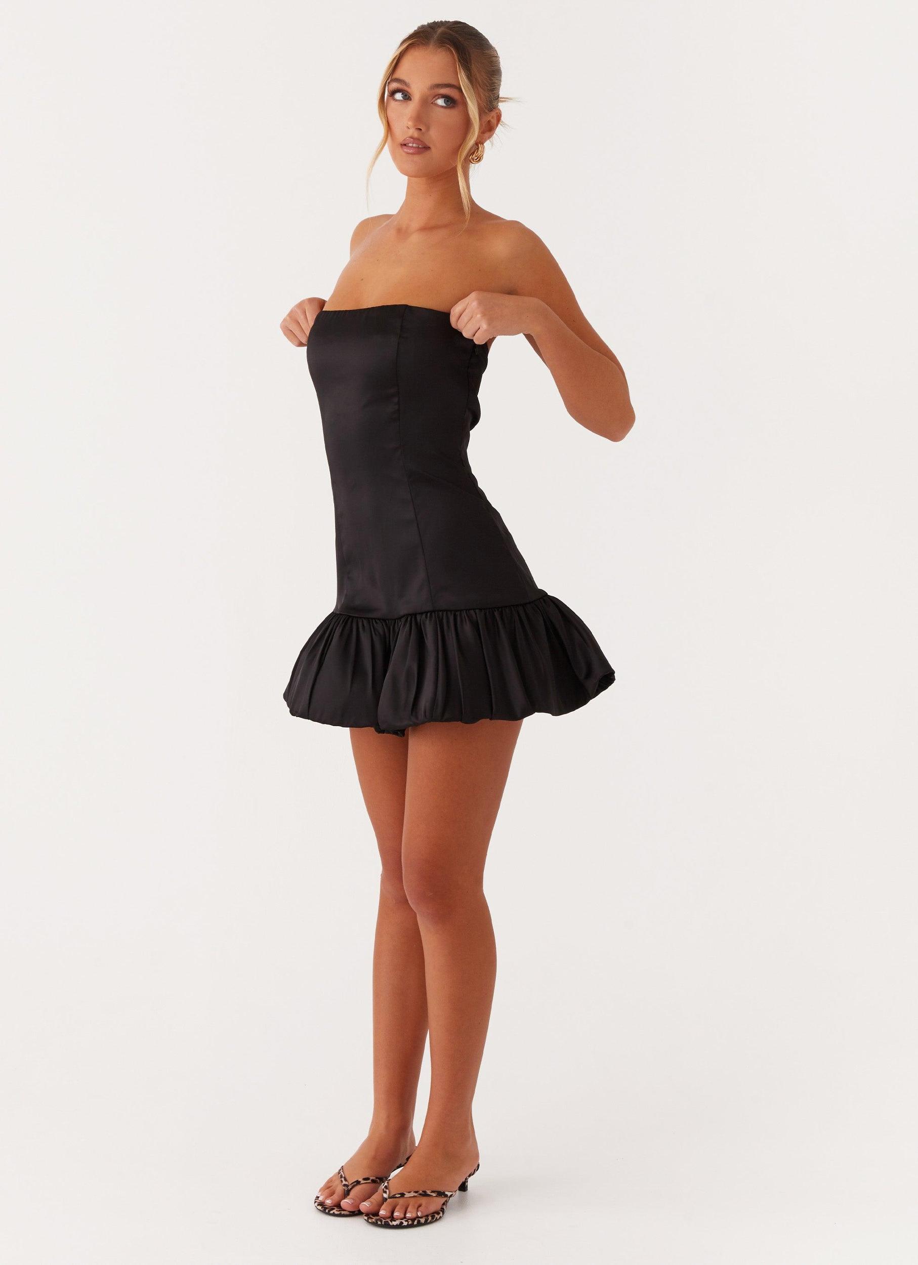 Dancing Queen Mini Dress - Black Product Image
