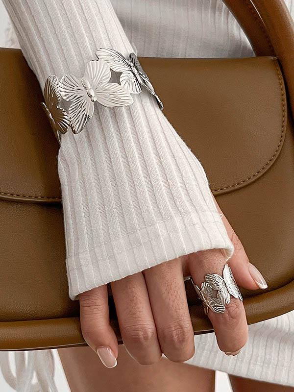 Flower Shape Geometric Bracelet Accessories Rings Accessories Product Image