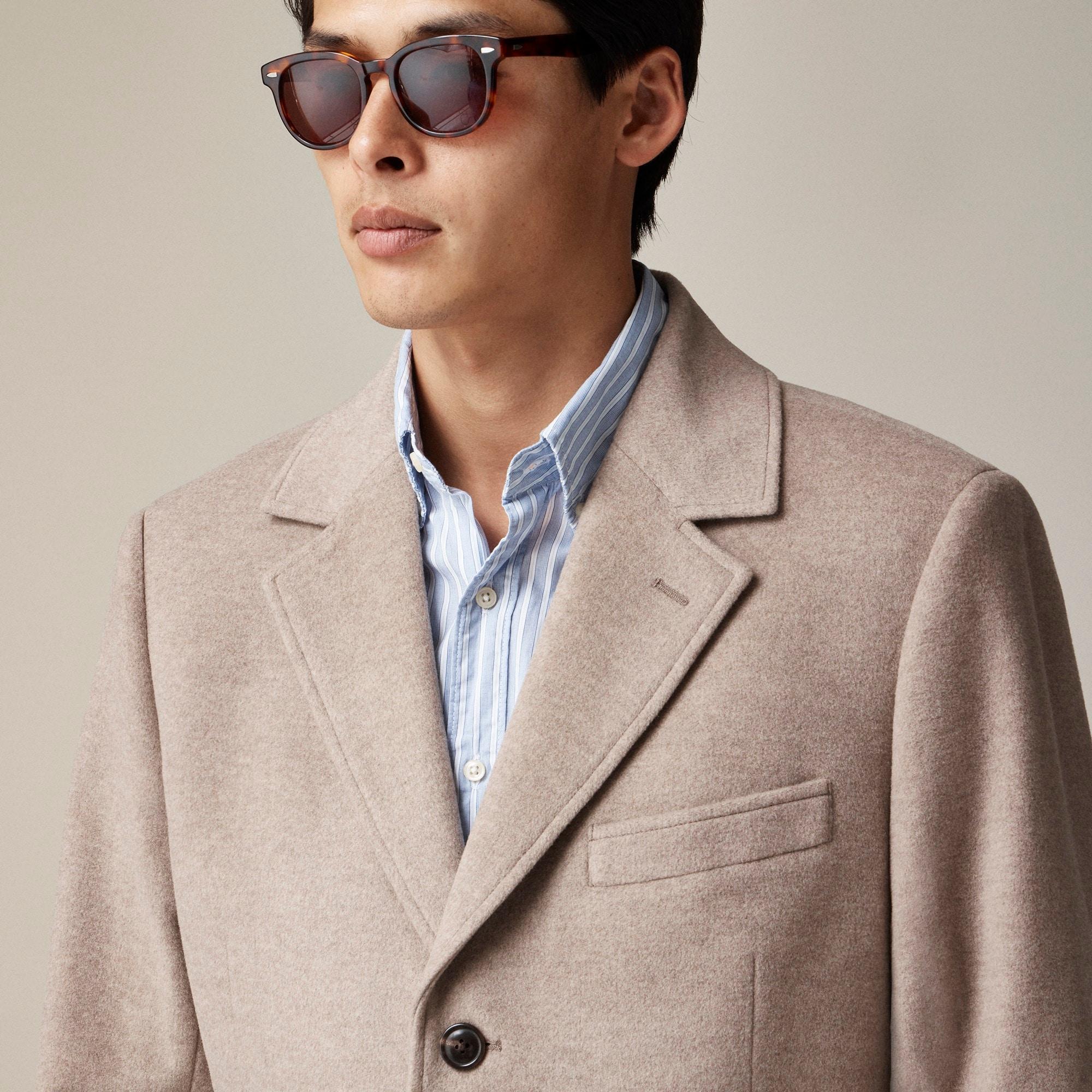 Rivington topcoat in Italian wool blend Product Image