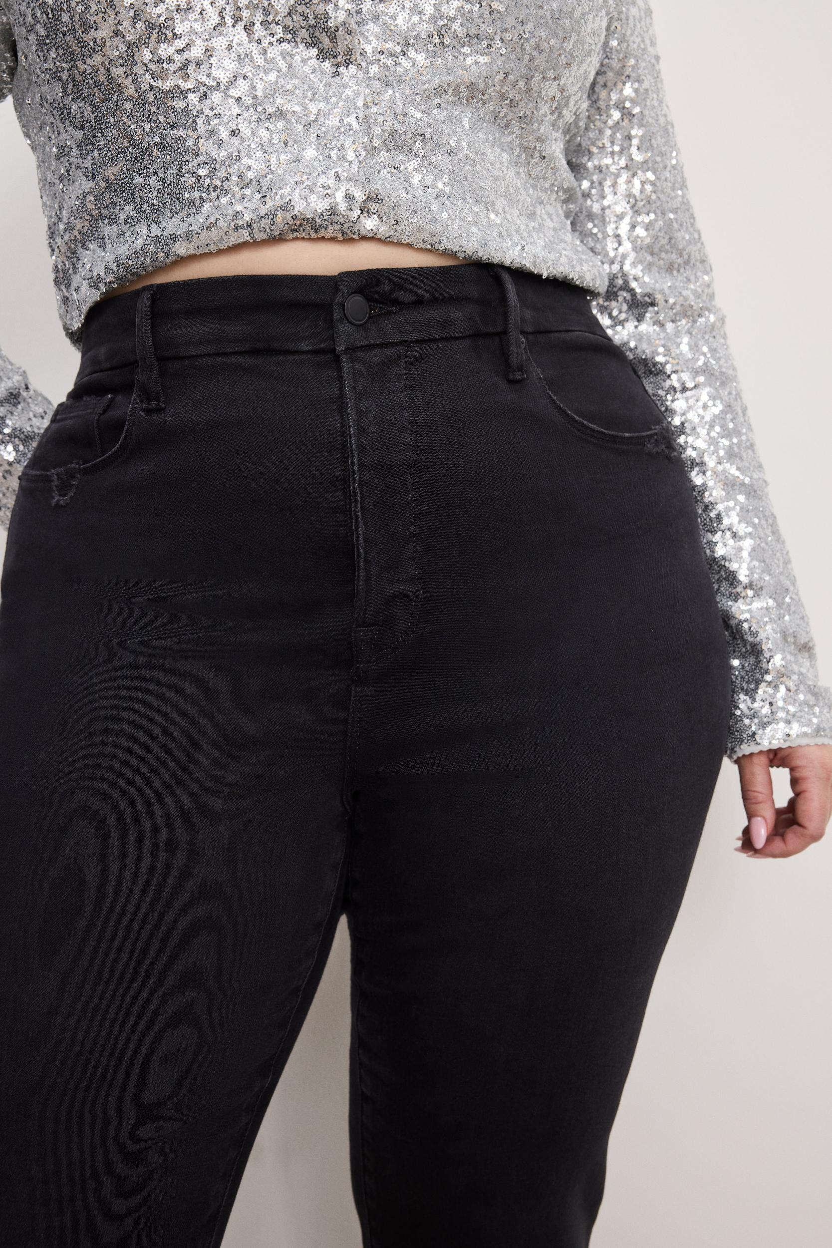 SOFT-TECH GOOD CLASSIC SLIM STRAIGHT JEANS | BLACK361 Product Image