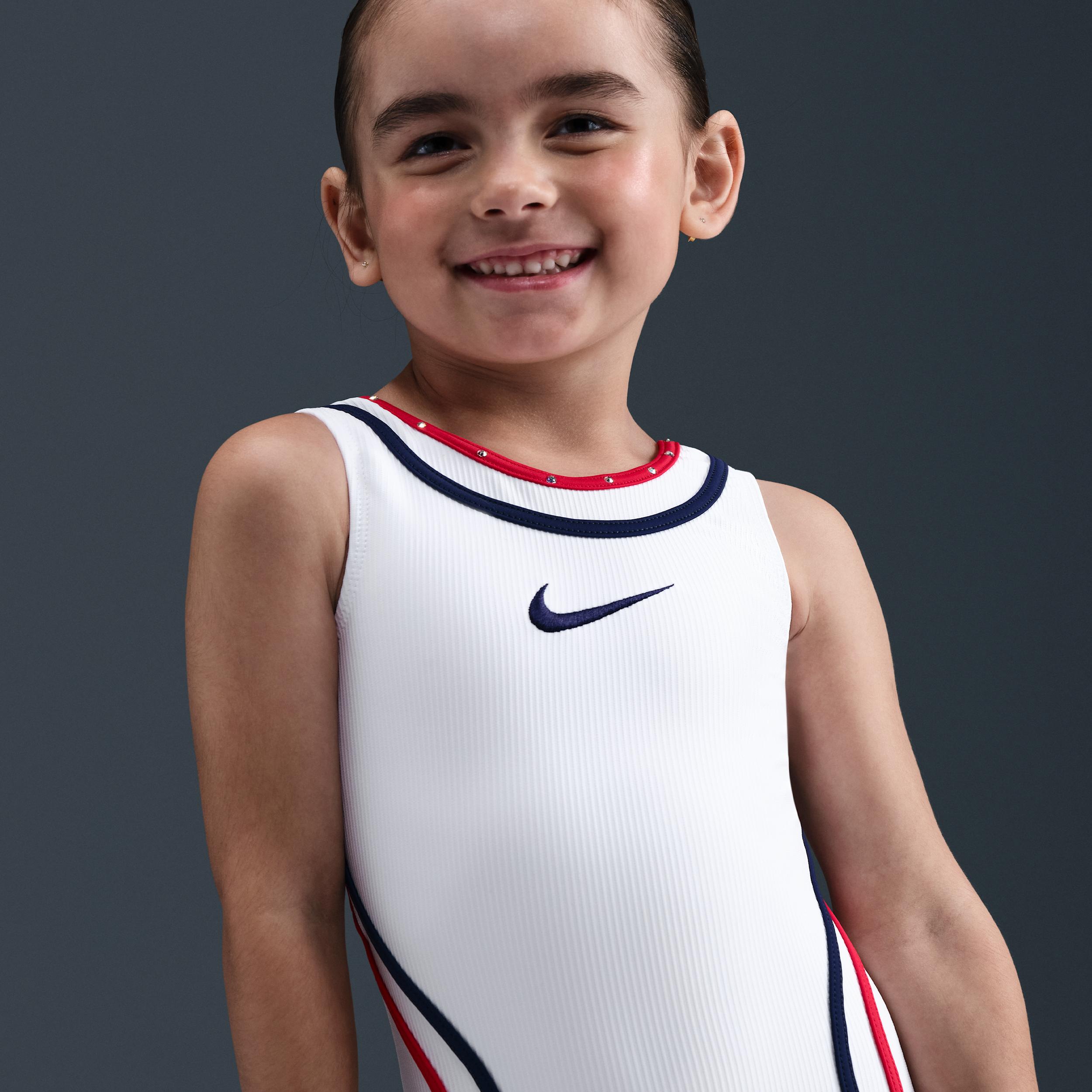 Nike Womens Gymnastics Victory Lane Leotard | NKY039-180 Product Image
