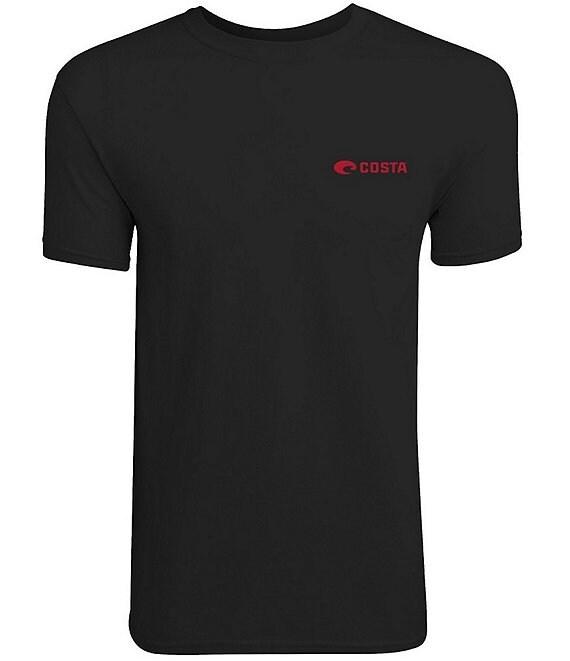 Costa Emblem Bass Short Sleeve Tubular-Knit Graphic T-Shirt Product Image