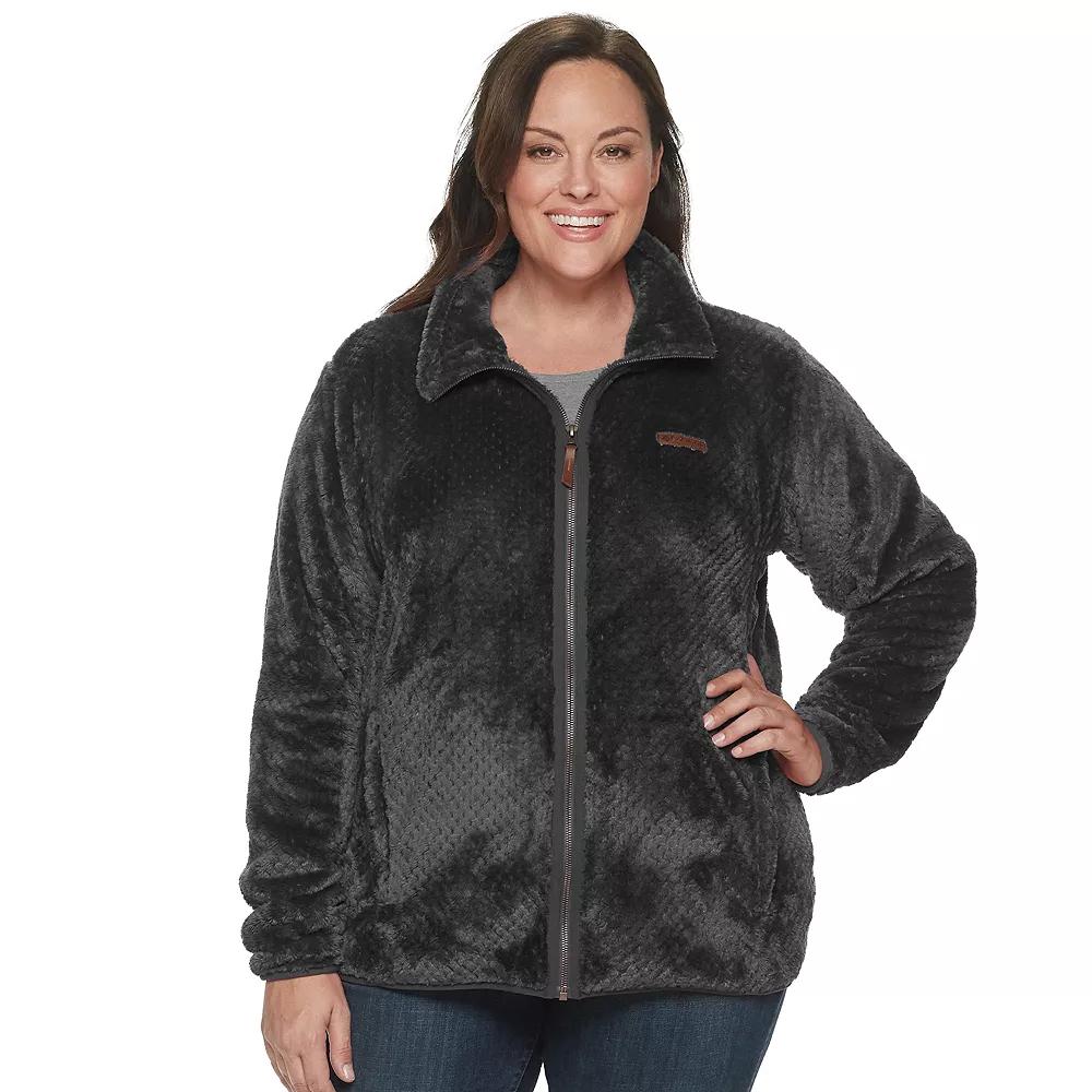 Columbia Womens Fire Side II Sherpa Full Zip Fleece - Plus Size- Product Image