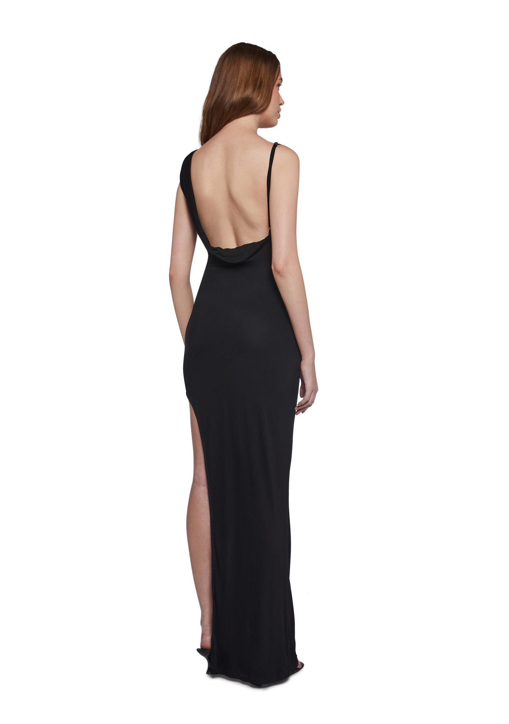 Nocturnal Mystery Maxi Dress Product Image