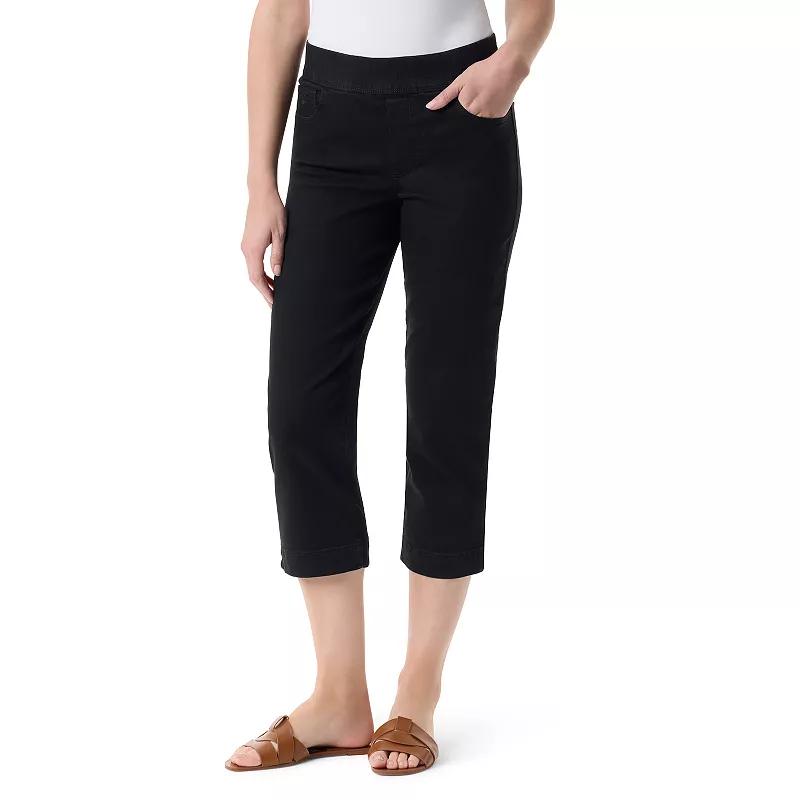 Womens Gloria Vanderbilt Amanda Pull-On Capri Pants Product Image