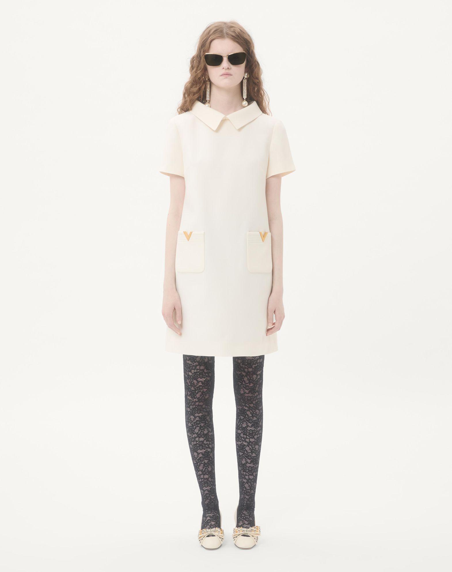 Crepe Couture Short Dress Product Image