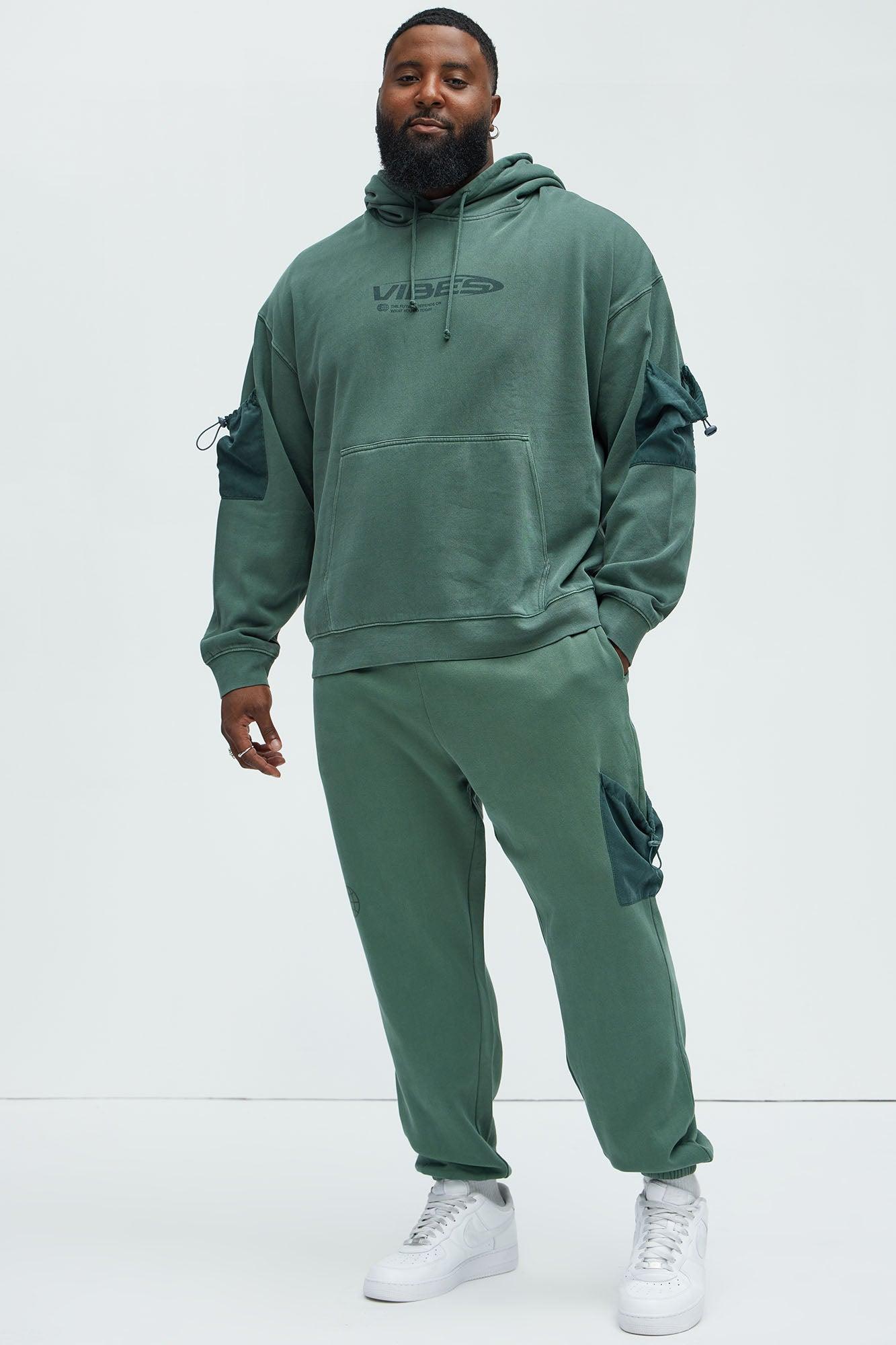 Check The Vibes Jogger - Olive Product Image
