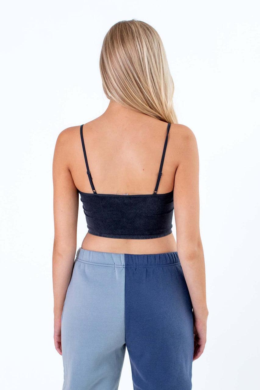 Washed Black Seamless Cami Product Image