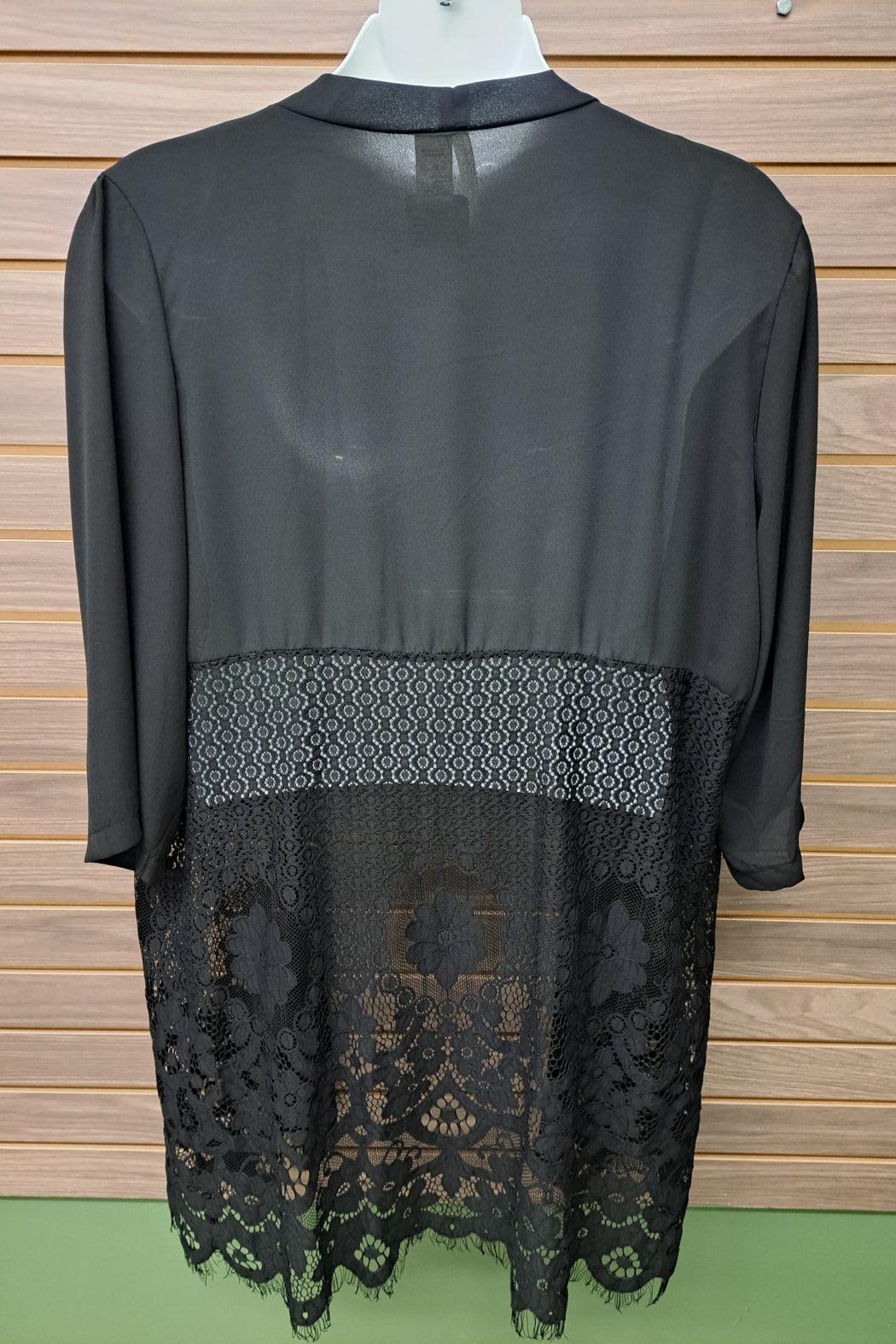Black Lace Cover Up Product Image