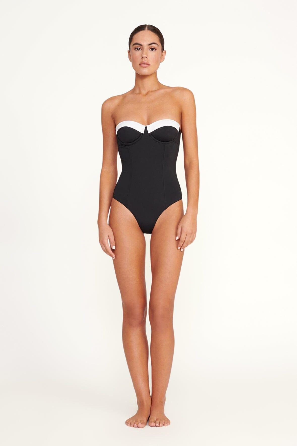MAEVE ONE PIECE | BLACK WHITE Product Image
