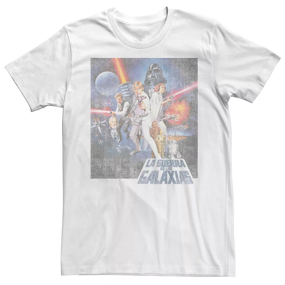 Men's Star Wars Distressed Spanish Poster Graphic Tee,  Product Image