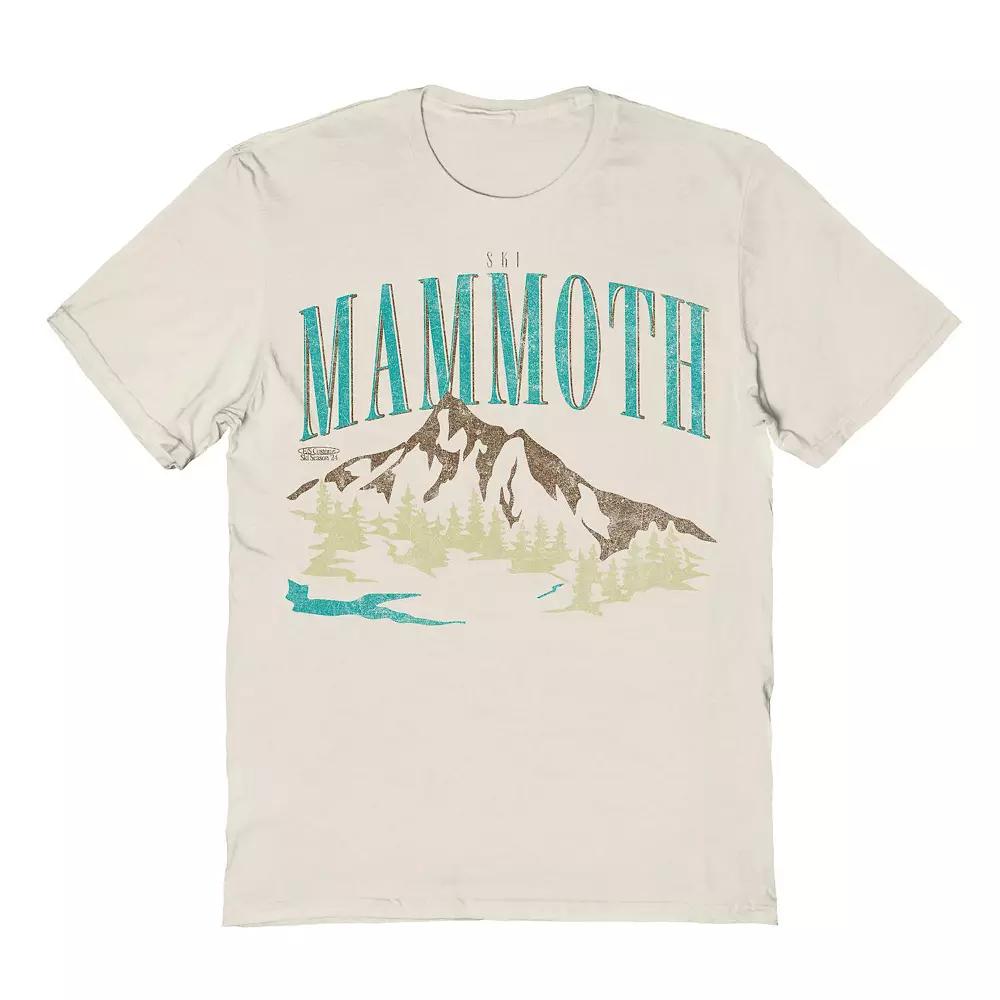 Men's Mammoth Heather Graphic Tee, Size: Small, Natural Product Image