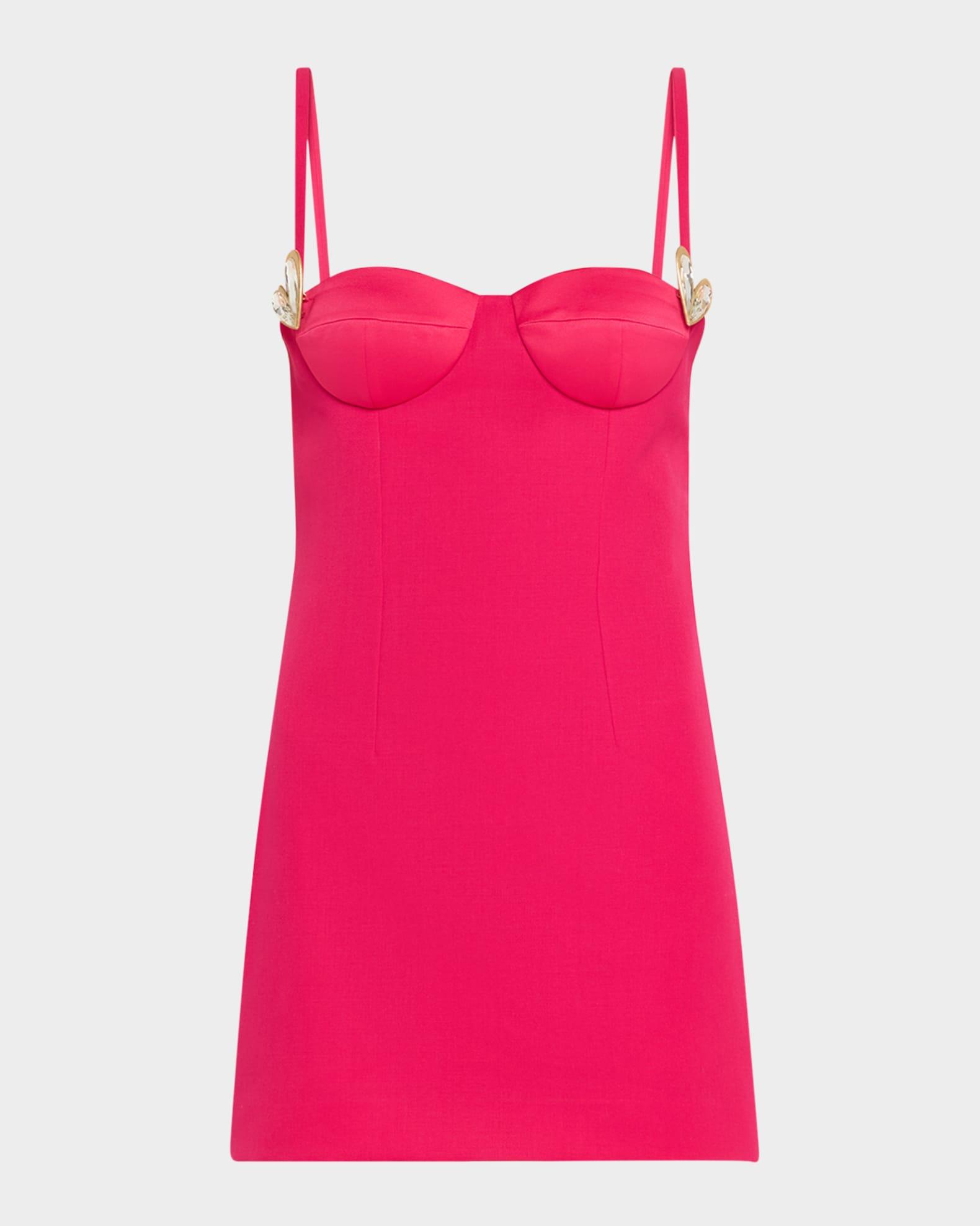 Crystal Heart Mini Dress Product Image