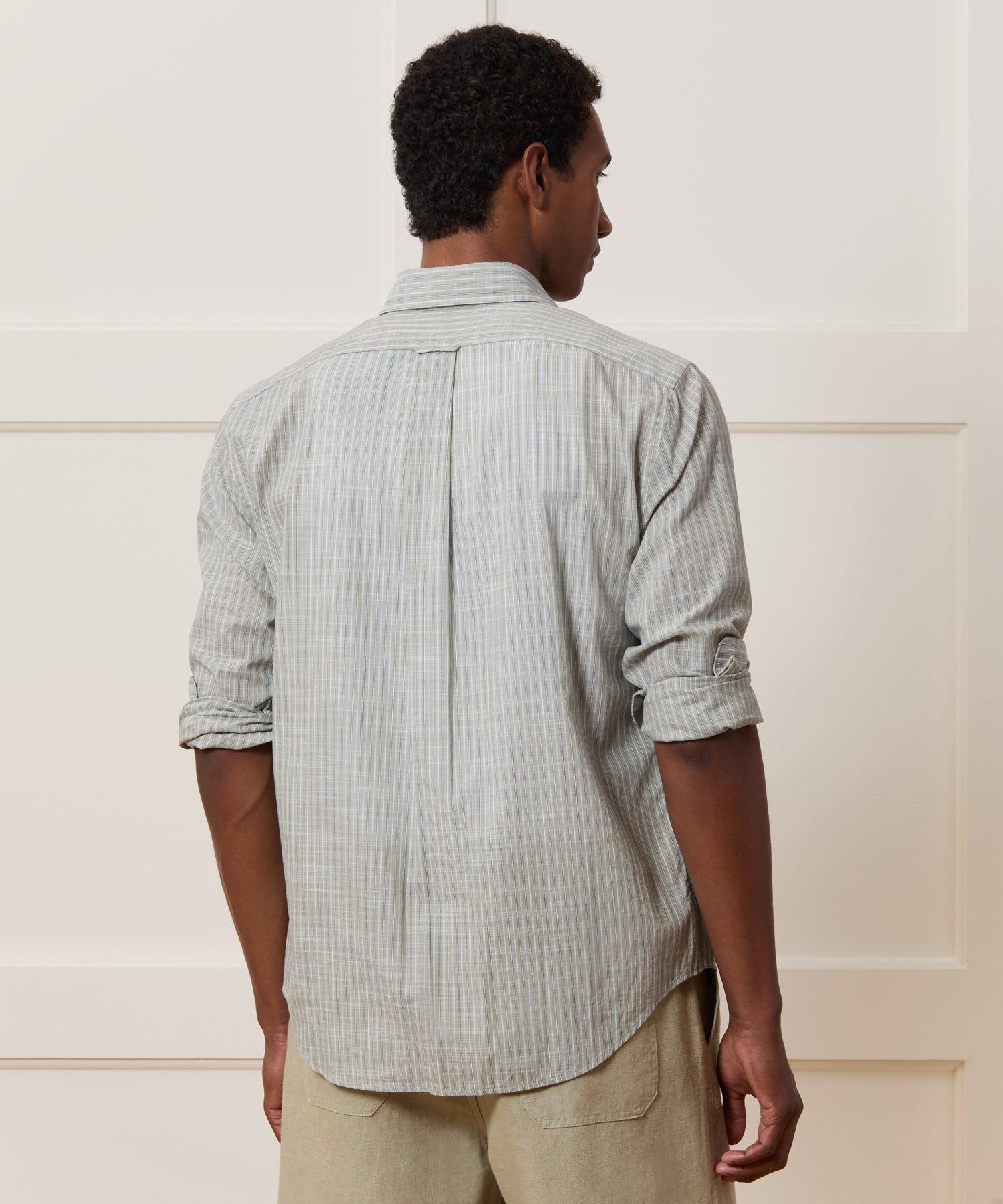 Slim Summerweight Point Collar Shirt Product Image