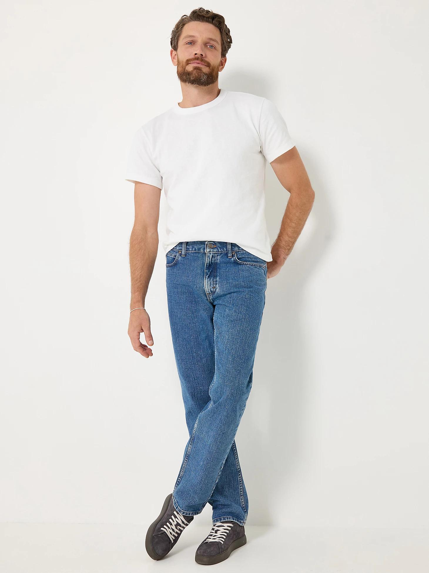 Men's Legendary 100% Cotton Relaxed Straight Jean | Men's Jeans | Lee® Product Image