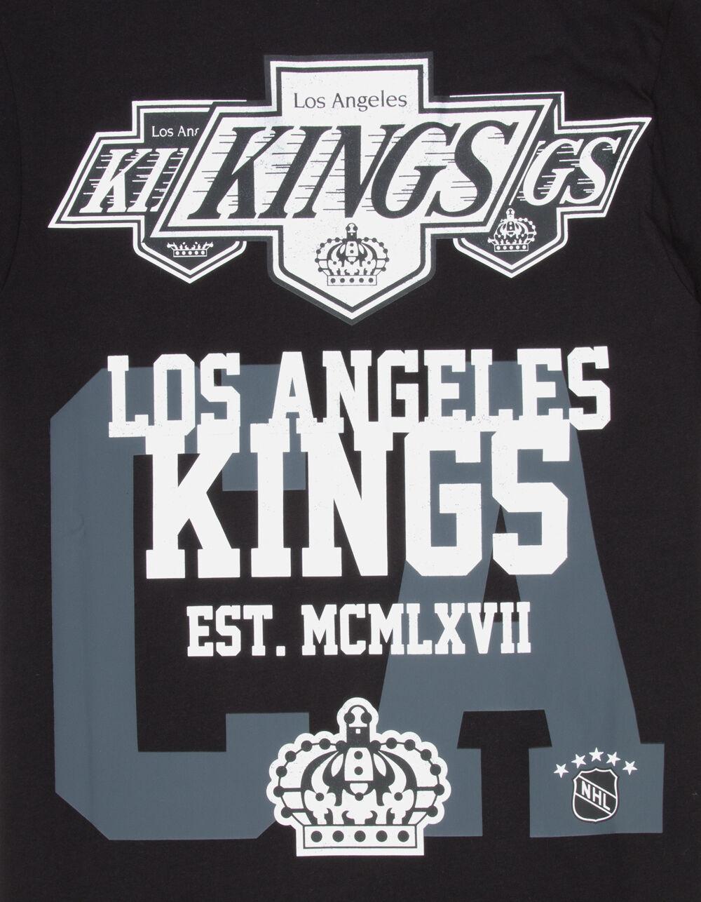 MITCHELL & NESS NHL Los Angeles Kings Home Team Mens Tee - BLACK Product Image