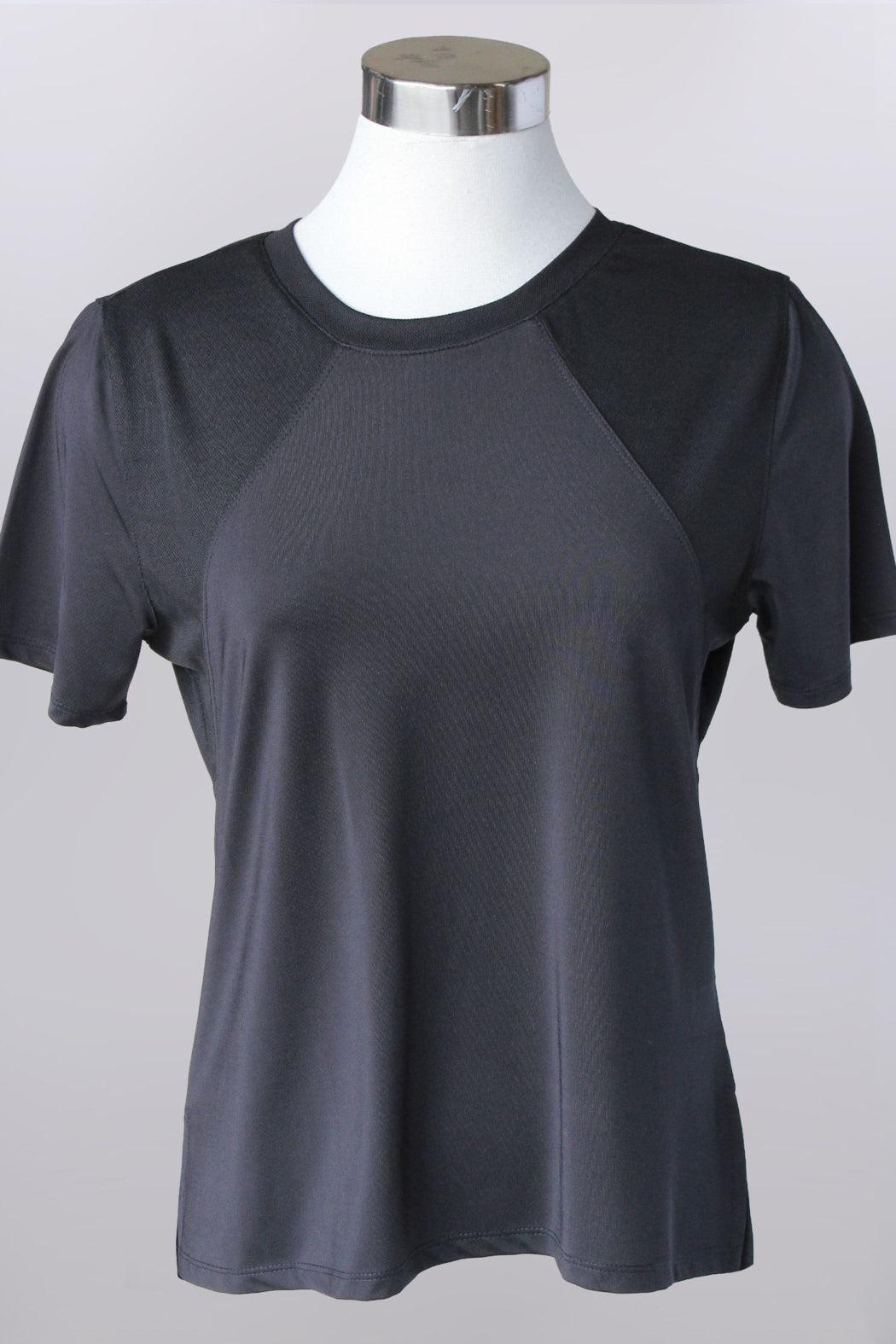 Short sleeve crew neck athletic top Product Image