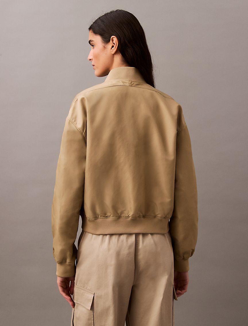 Nylon Bomber Jacket Product Image