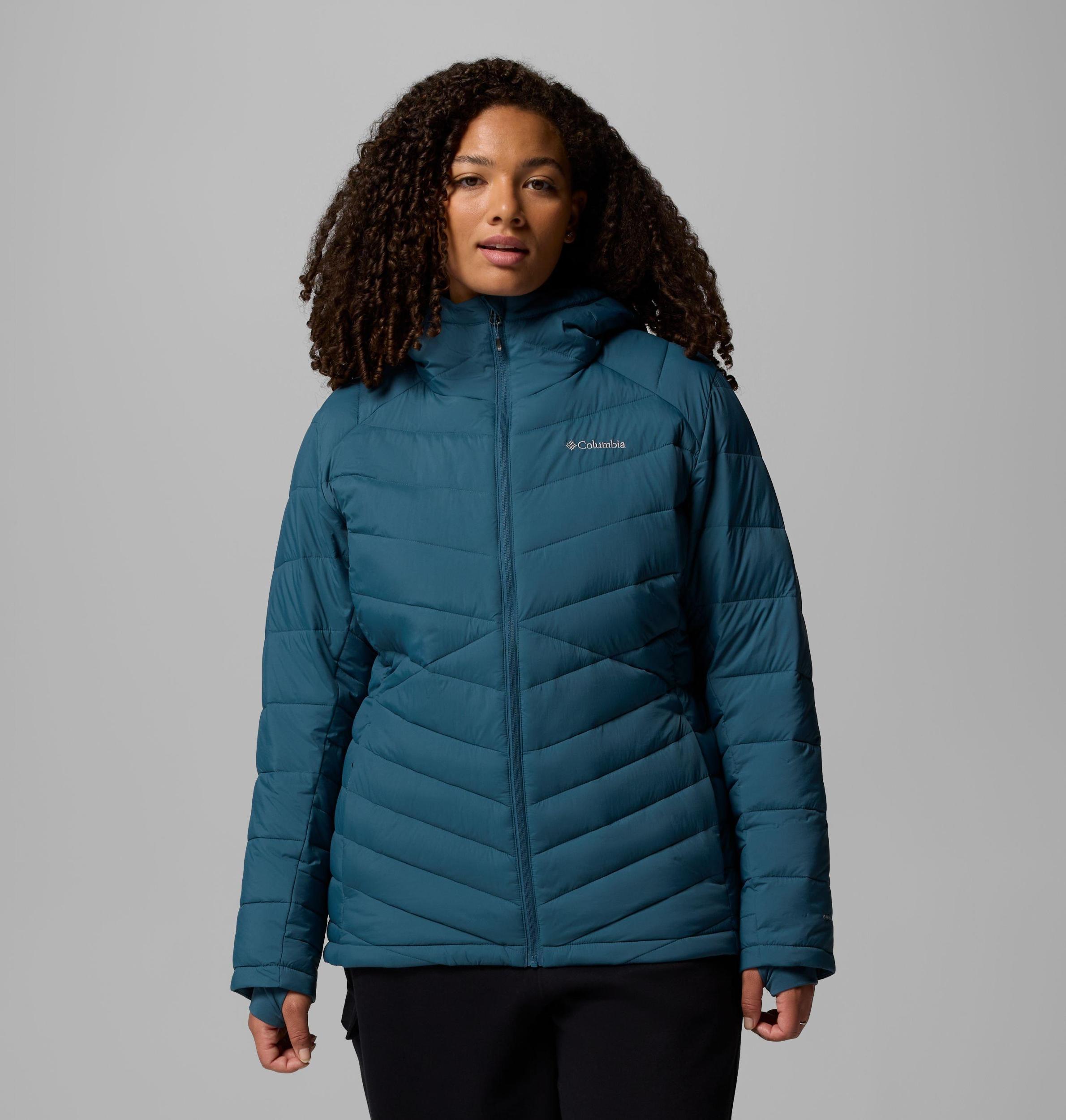 Columbia Womens Joy Peak II Hooded Jacket - Plus Size- Product Image