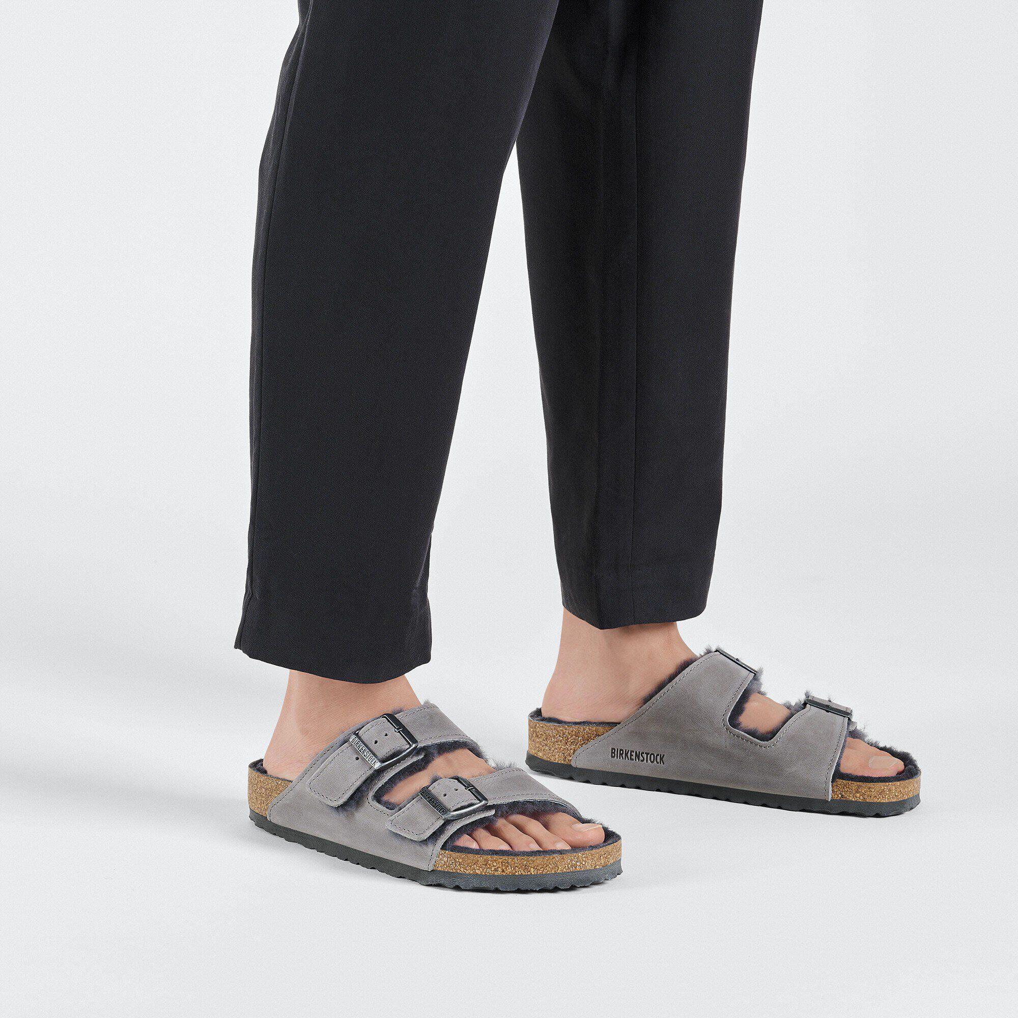 Arizona Shearling Waxy Leather Oiled Product Image