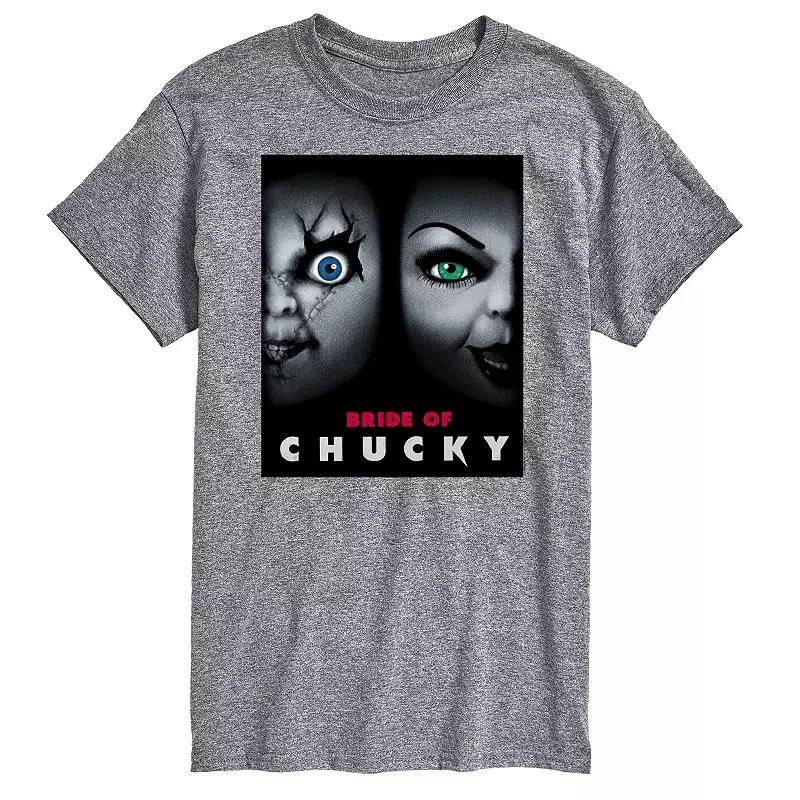 Big & Tall Chucky Bride Of Chucky Graphic Tee, Men's,  Product Image