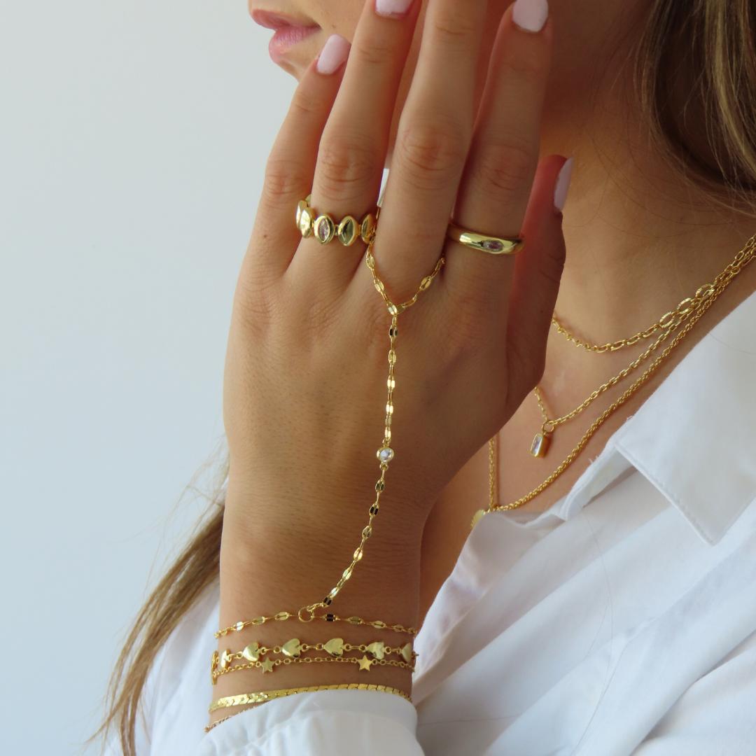Jasmine Hand Chain Product Image