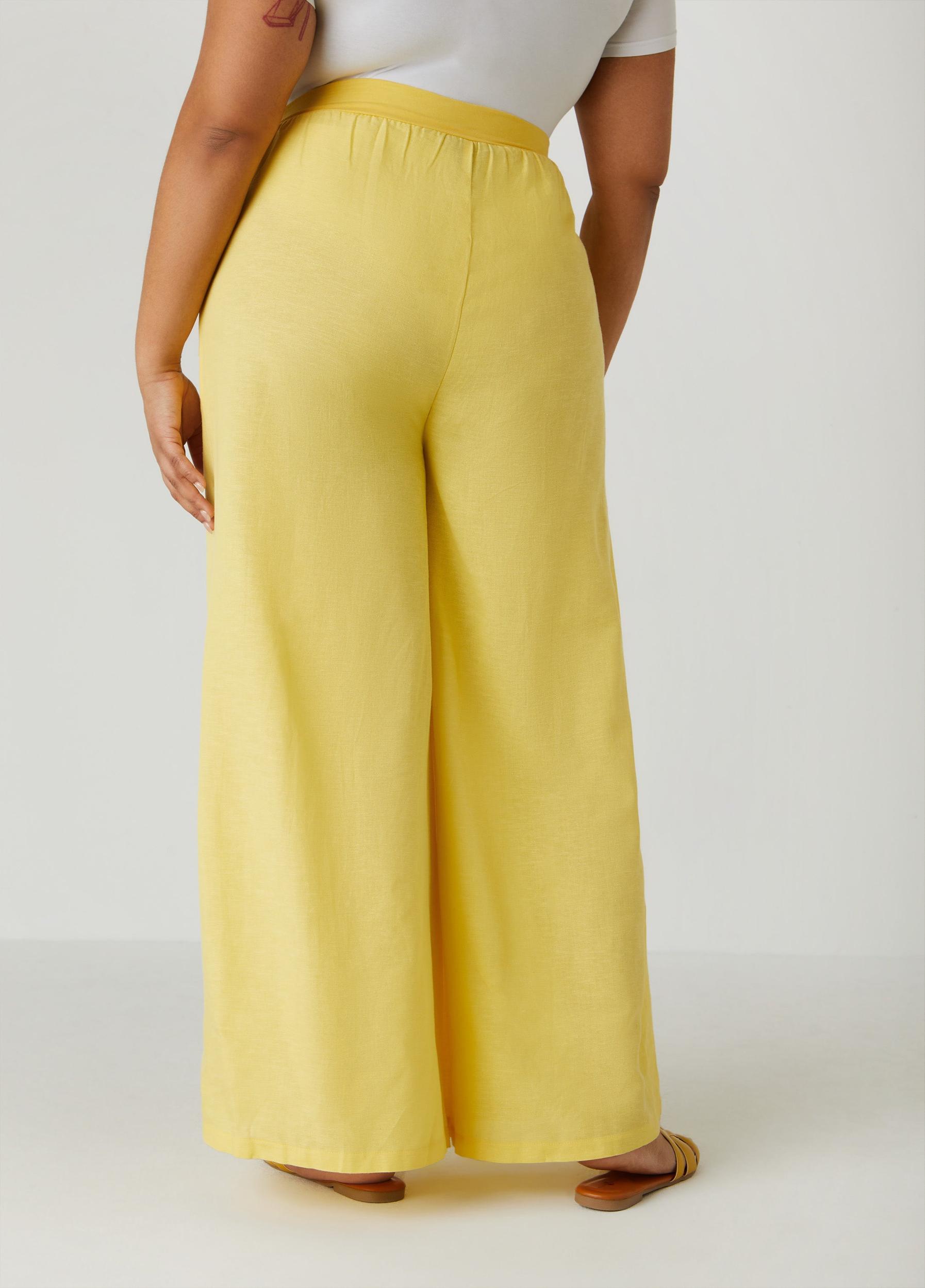 Pull On Wide Leg Pants Product Image