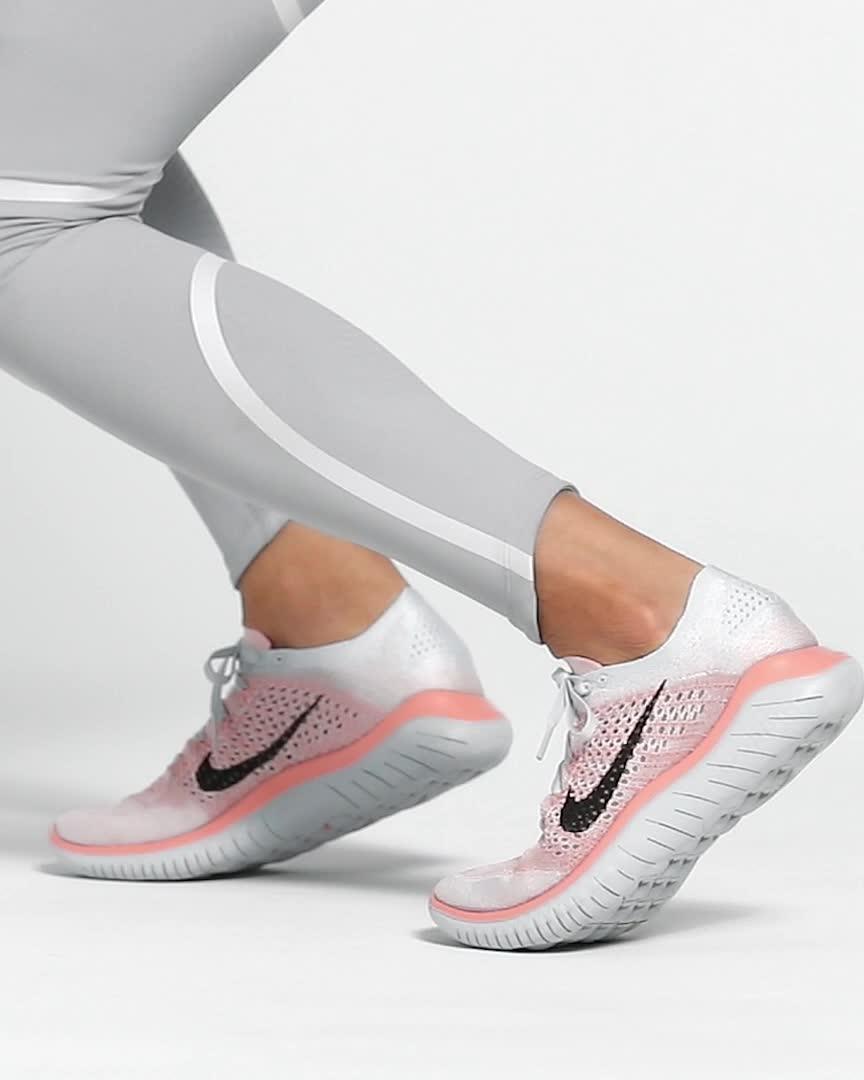 Nike Free Run Flyknit 2018 Women's Running Shoes Product Image