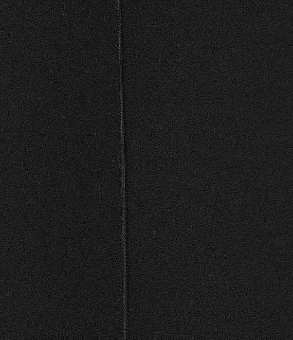 Adrianna Papell Plus Size Knit Crepe Tie Neck Dress Product Image