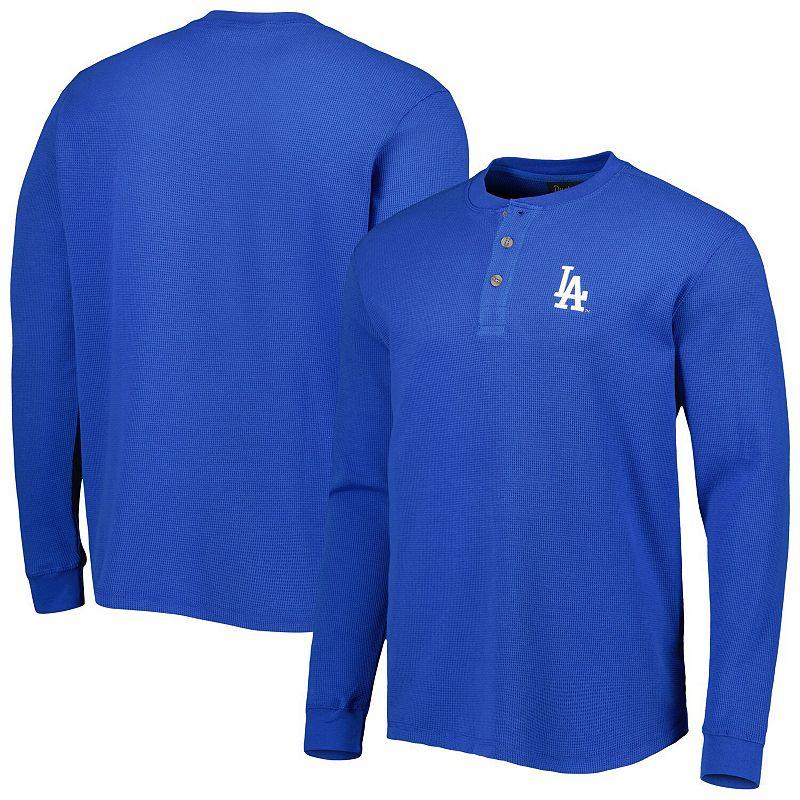 Men's Dunbrooke Los Angeles Dodgers Royal Maverick Long Sleeve T-Shirt, Size: 3XL, Blue Product Image
