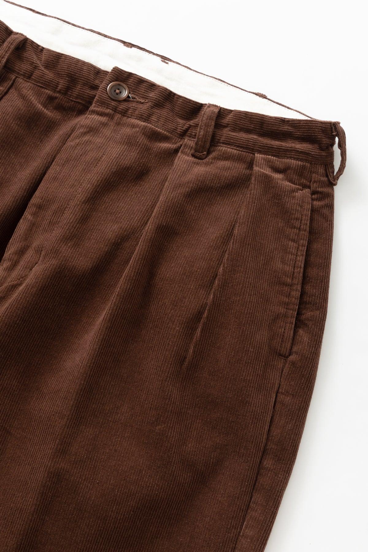 Corduroy Part Timer Pant - Brown Product Image