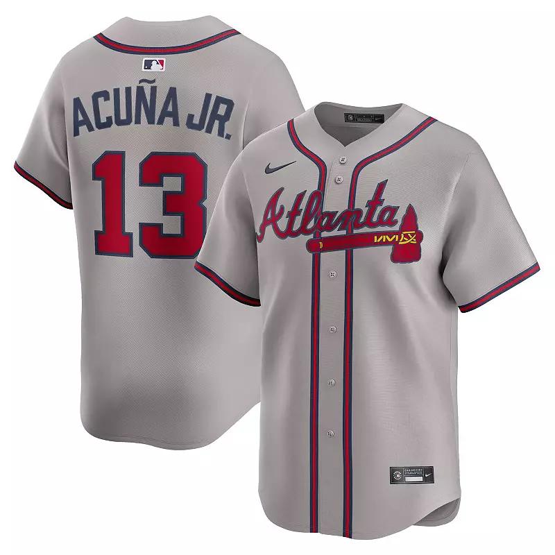 Ronald Acua Jr. Atlanta Braves Nike Mens Dri-FIT ADV MLB Limited Jersey | LM25AWROAW9-6Y0 Product Image