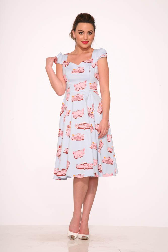Car Hop Swing Dress Product Image