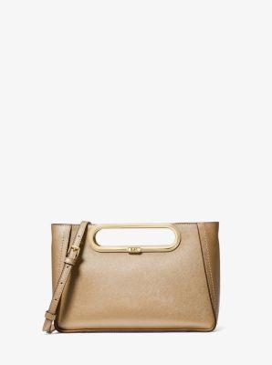 Chelsea Large Saffiano Leather Convertible Crossbody Bag Product Image