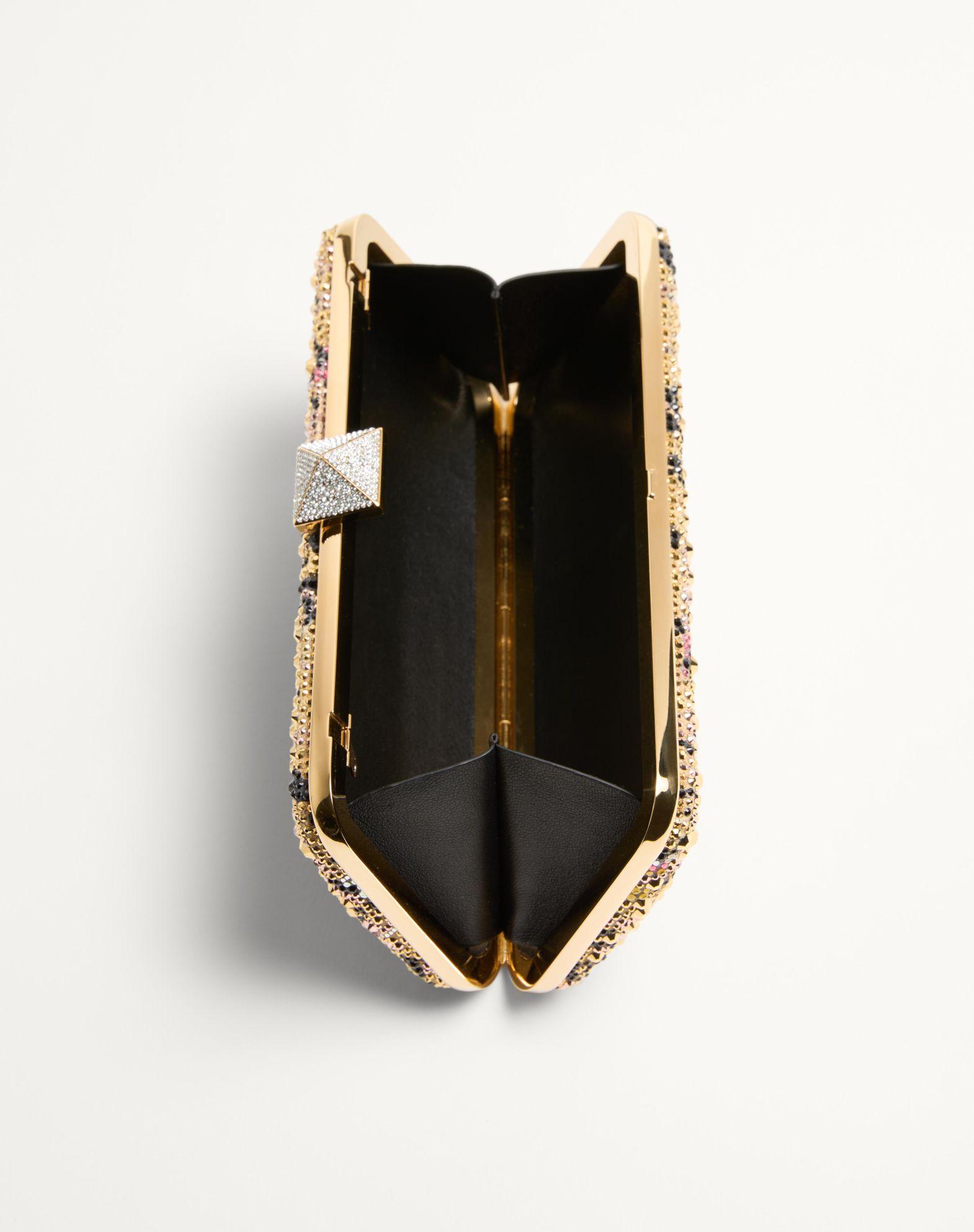 Carry Secrets Minaudiere With Rhinestones Apres L'Hiver Motif  Product Image